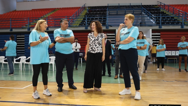 Επίσκεψη της Εκτελεστικής Αντιπροέδρου  της Ευρωπαϊκής Επιτροπής σε δράση του #BeActive